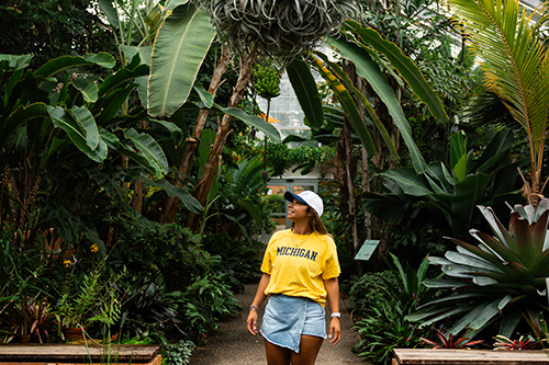 The main conservatory at Matthei Botanical Gardens