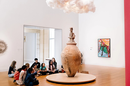 Ypsilanti Community Schools students visit the U-M Museum of Art